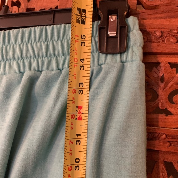 Joe boxer jogging slacks pants yoga workout teal - Picture 7 of 7